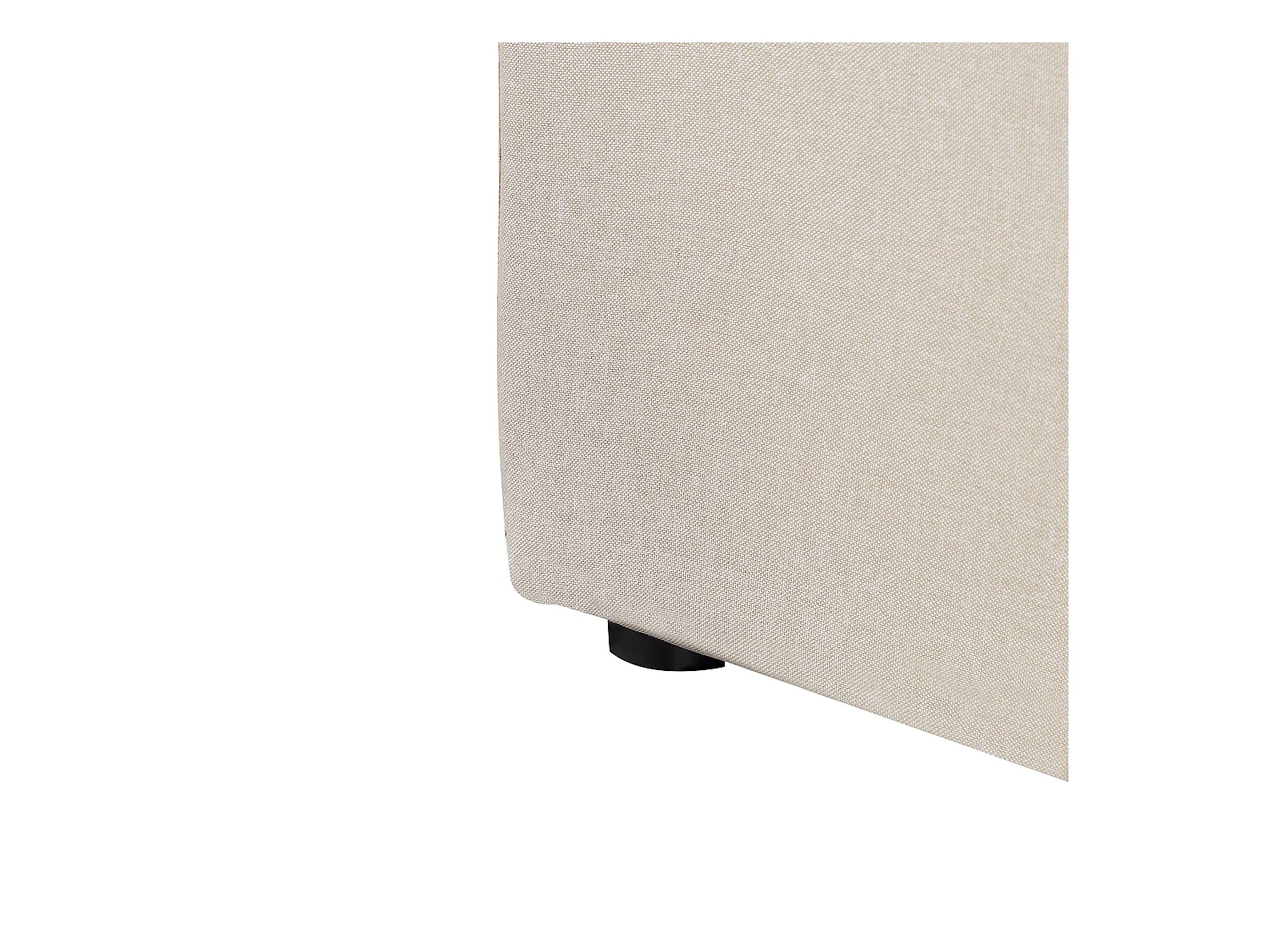 Bed met opbergruimte Kunstlinnen RENNES 180 x 200 cm Beige