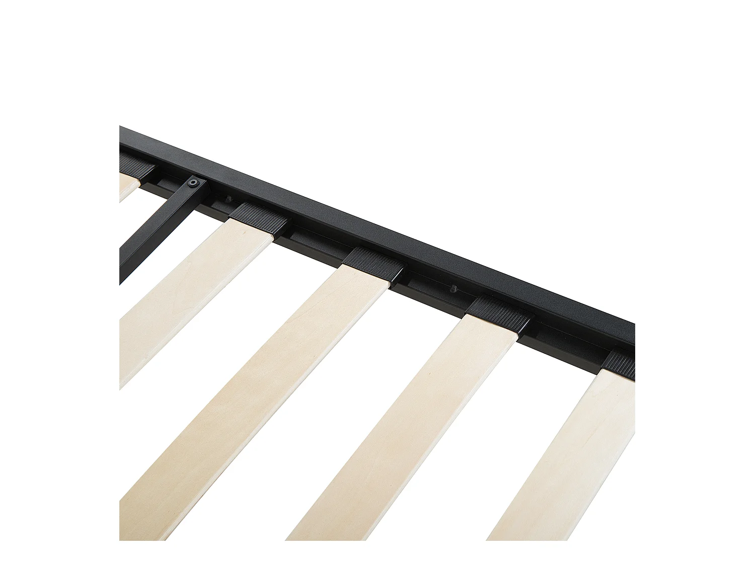 Lit avec sommier Métal DINARD 180 x 200 cm Noir