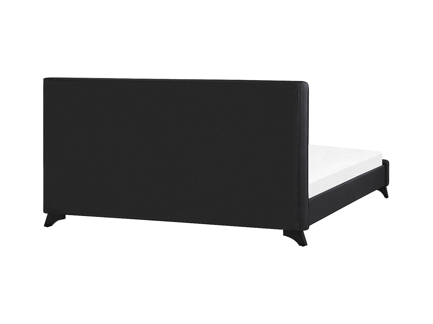 Lit avec sommier Tissu AMBASSADOR 180 x 200 cm Noir