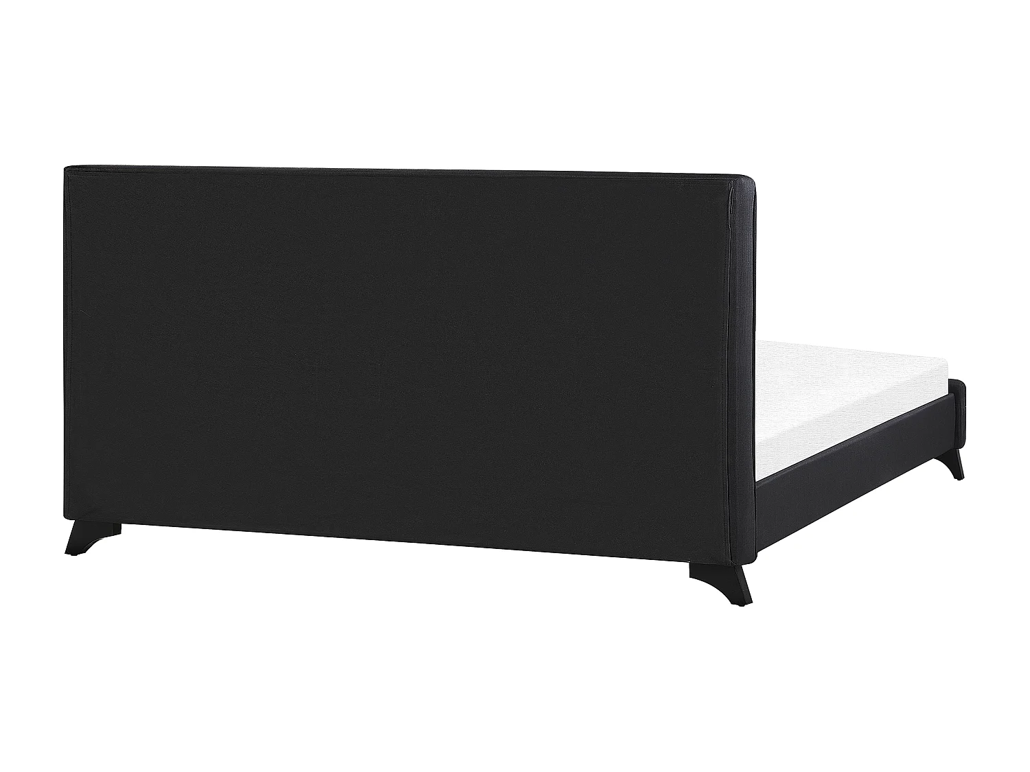 Lit avec sommier Tissu AMBASSADOR 180 x 200 cm Noir