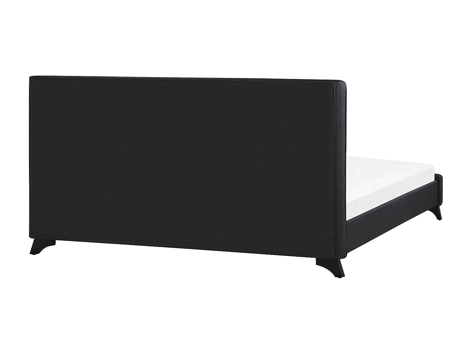 Lit avec sommier Tissu AMBASSADOR 180 x 200 cm Noir