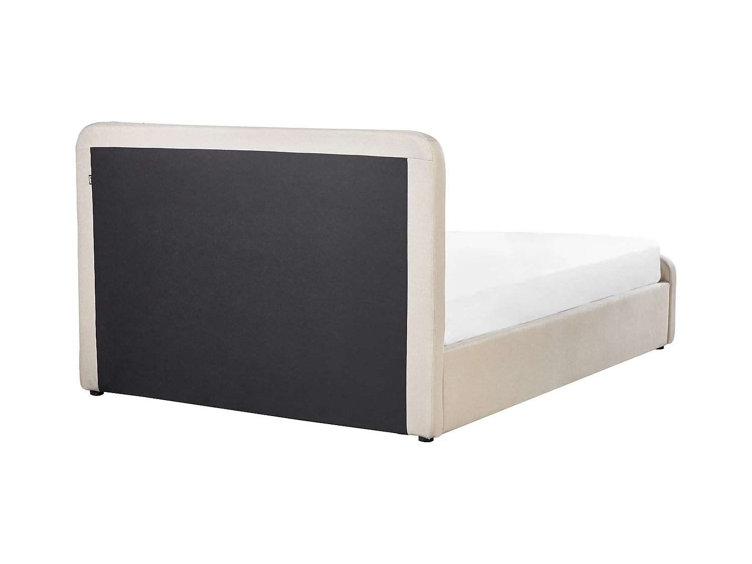 Bed met opbergruimte Stof RENNES 140 x 200 cm Beige