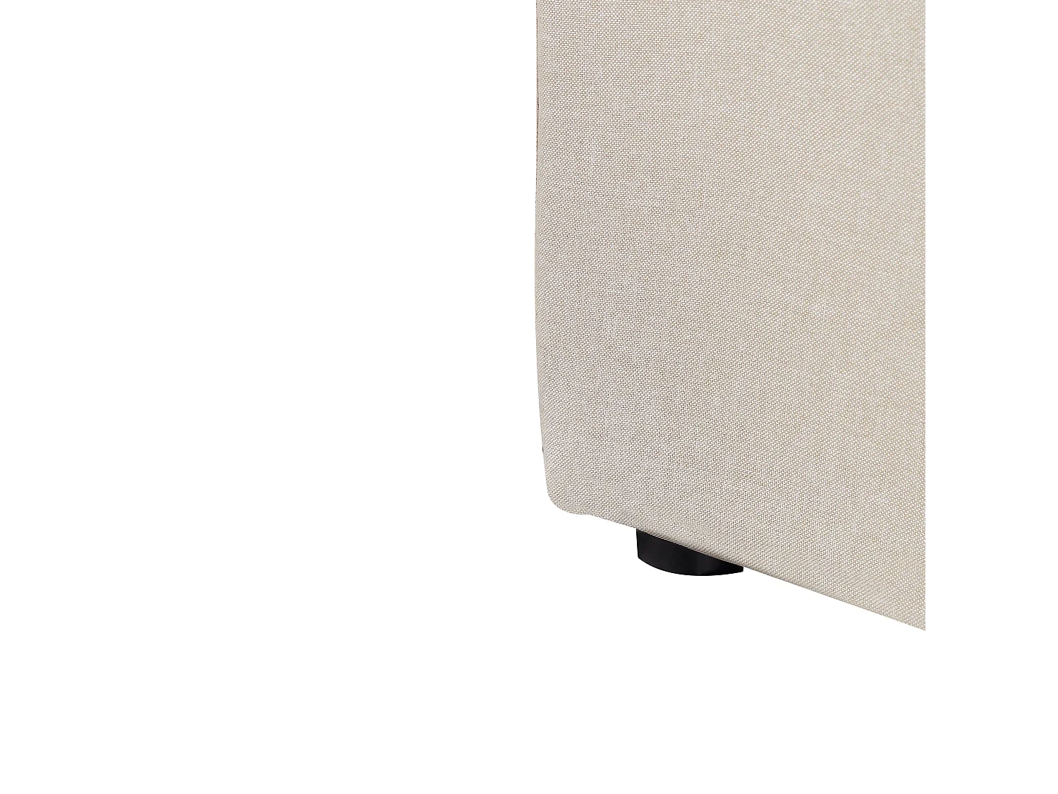 Cama con almacenaje Tela RENNES 140 x 200 cm Beige