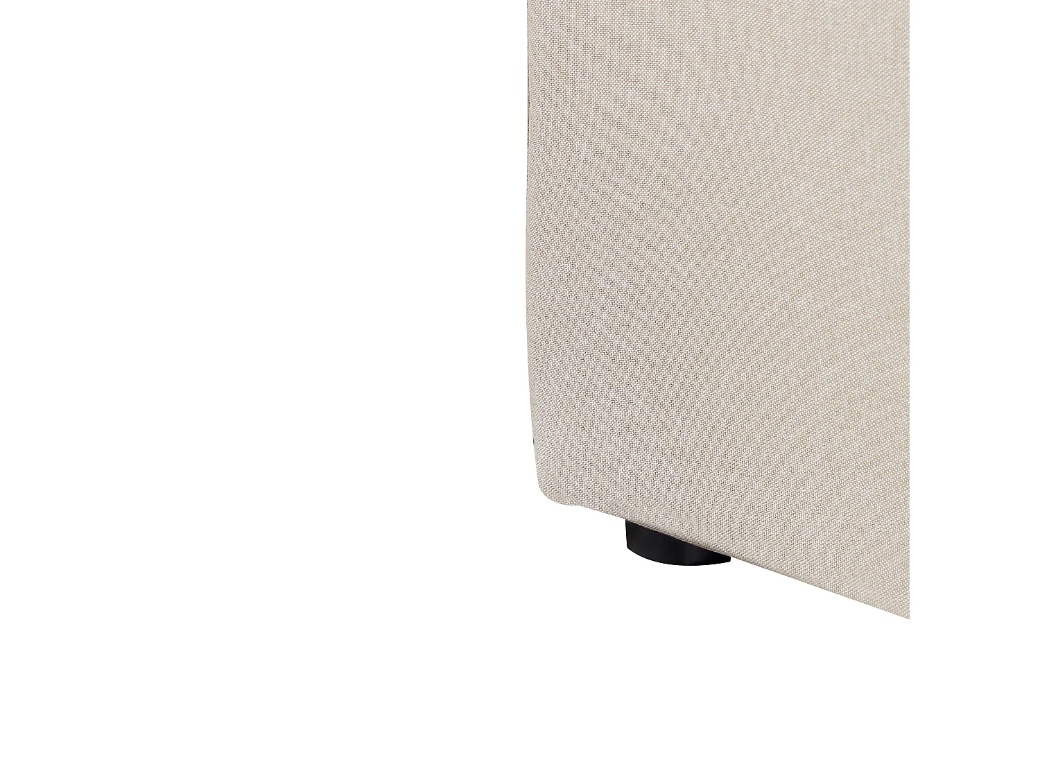 Bett mit Stauraum Stoff RENNES 140 x 200 cm Beige