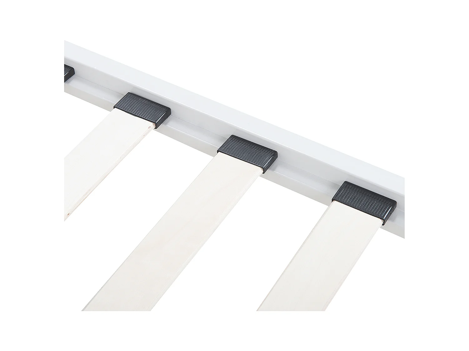 Letto Metallo RODEZ 140 x 200 cm Bianco