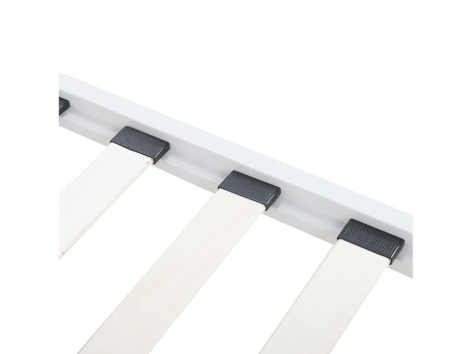 Letto Metallo RODEZ 140 x 200 cm Bianco