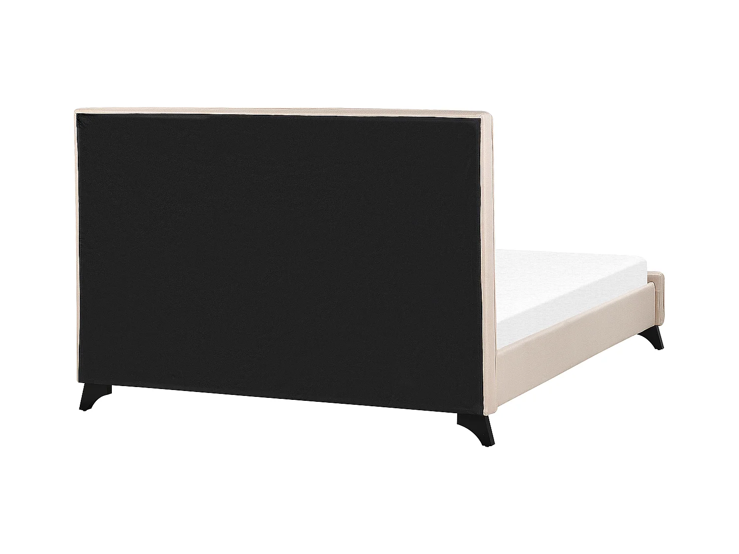 Lit avec sommier Tissu AMBASSADOR 140 x 200 cm Beige