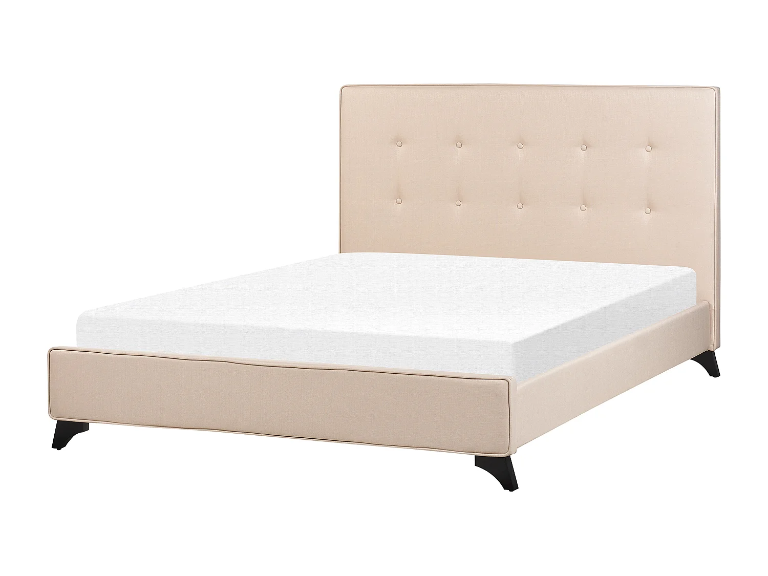 Bed Stof AMBASSADOR 140 x 200 cm Beige