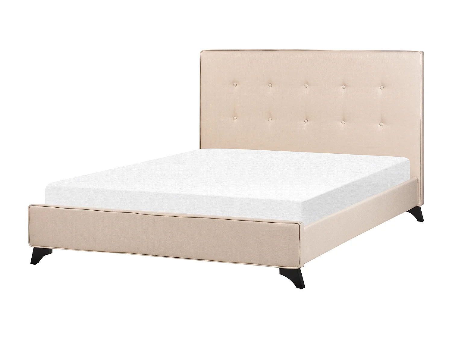 Bed Stof AMBASSADOR 140 x 200 cm Beige
