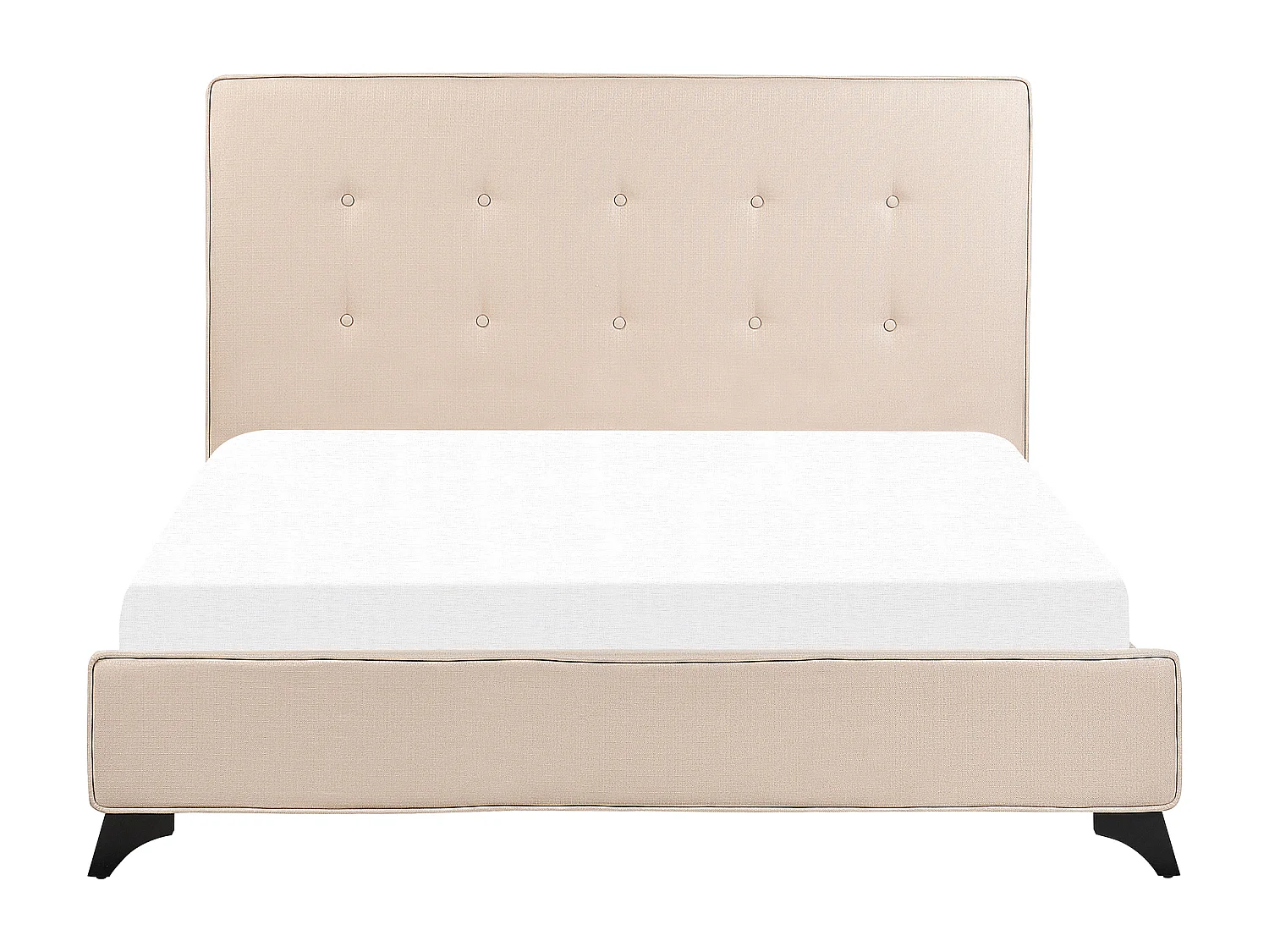 Bed Stof AMBASSADOR 140 x 200 cm Beige