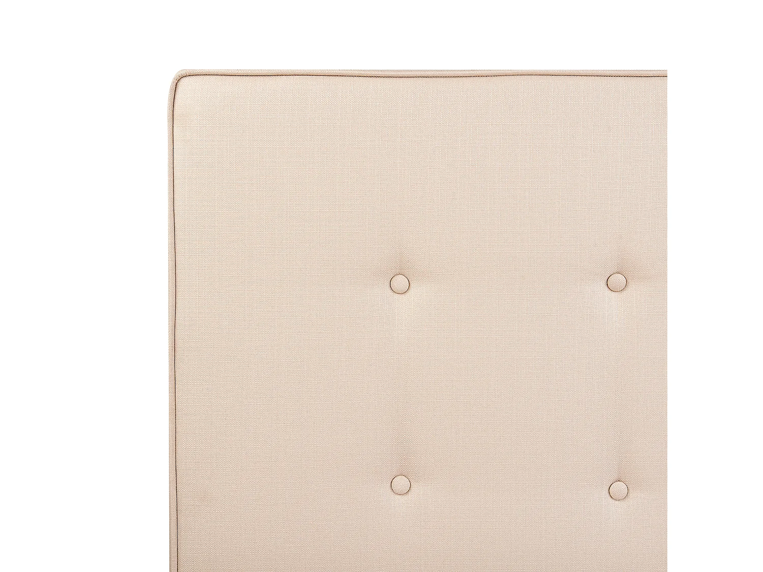 Bed Stof AMBASSADOR 140 x 200 cm Beige