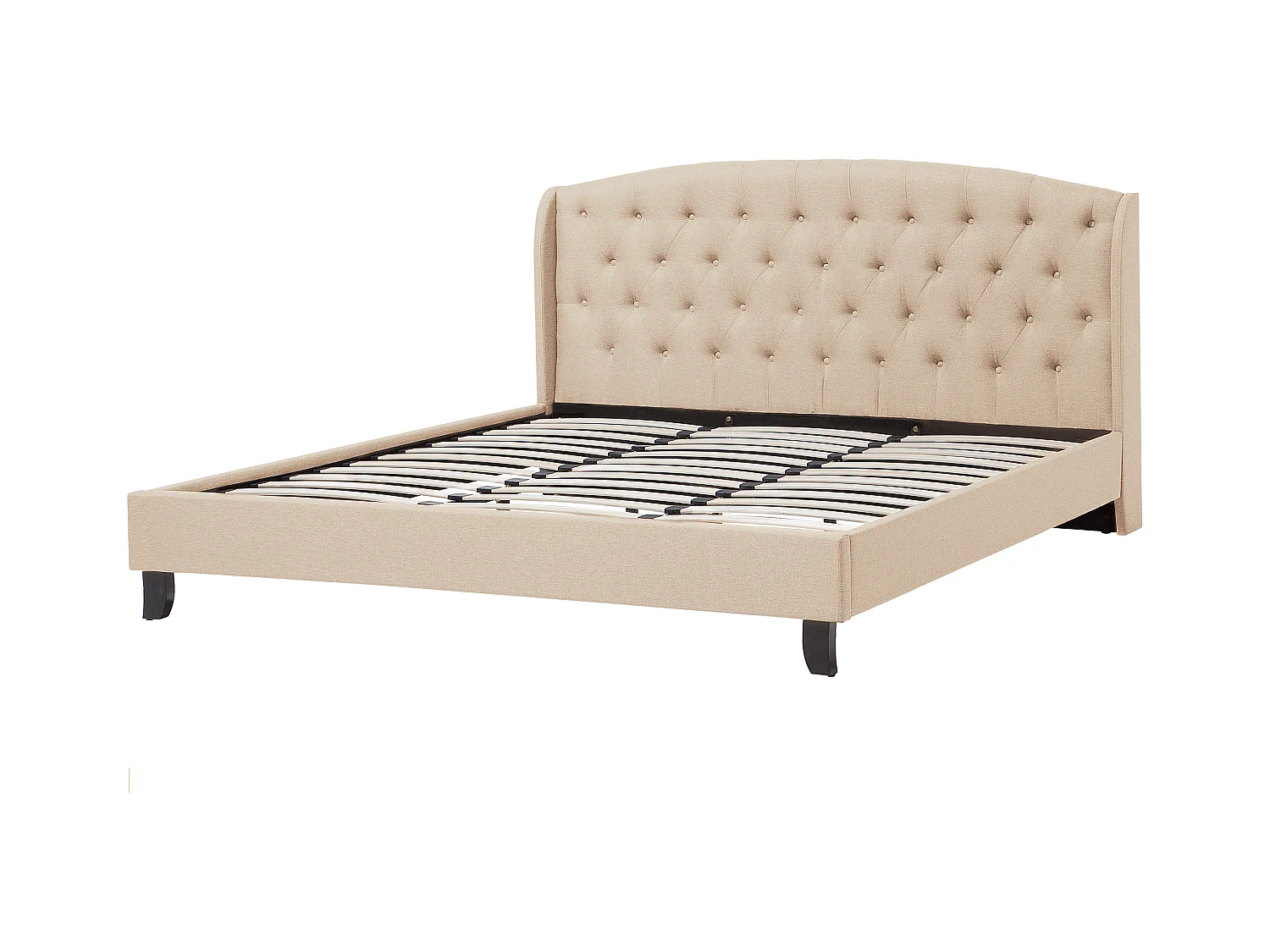 Bed Stof BORDEAUX 180 x 200 cm Beige