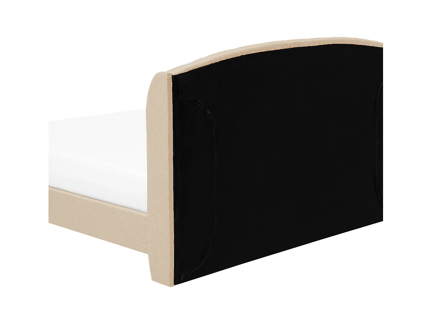 Bed Stof BORDEAUX 180 x 200 cm Beige