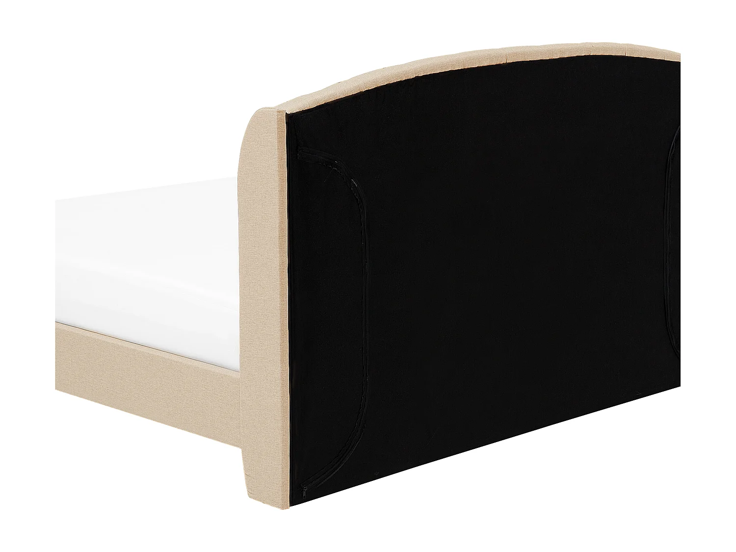 Bed Stof BORDEAUX 180 x 200 cm Beige