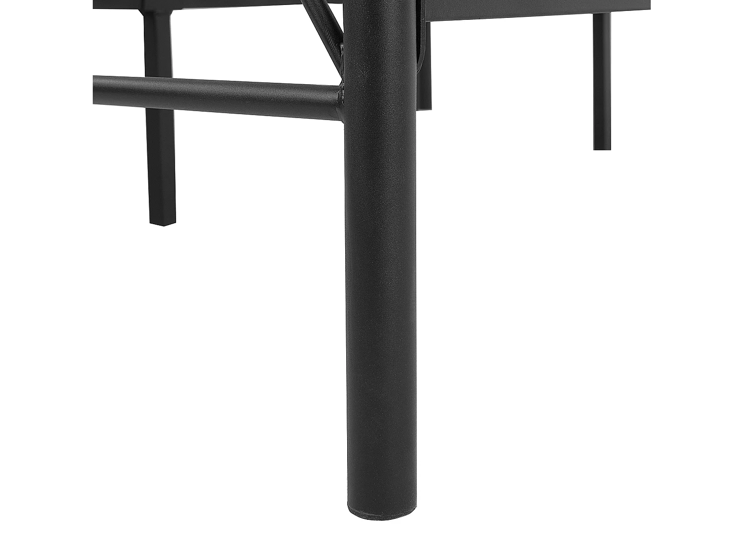 Bed Metaal DINARD 140 x 200 cm Zwart