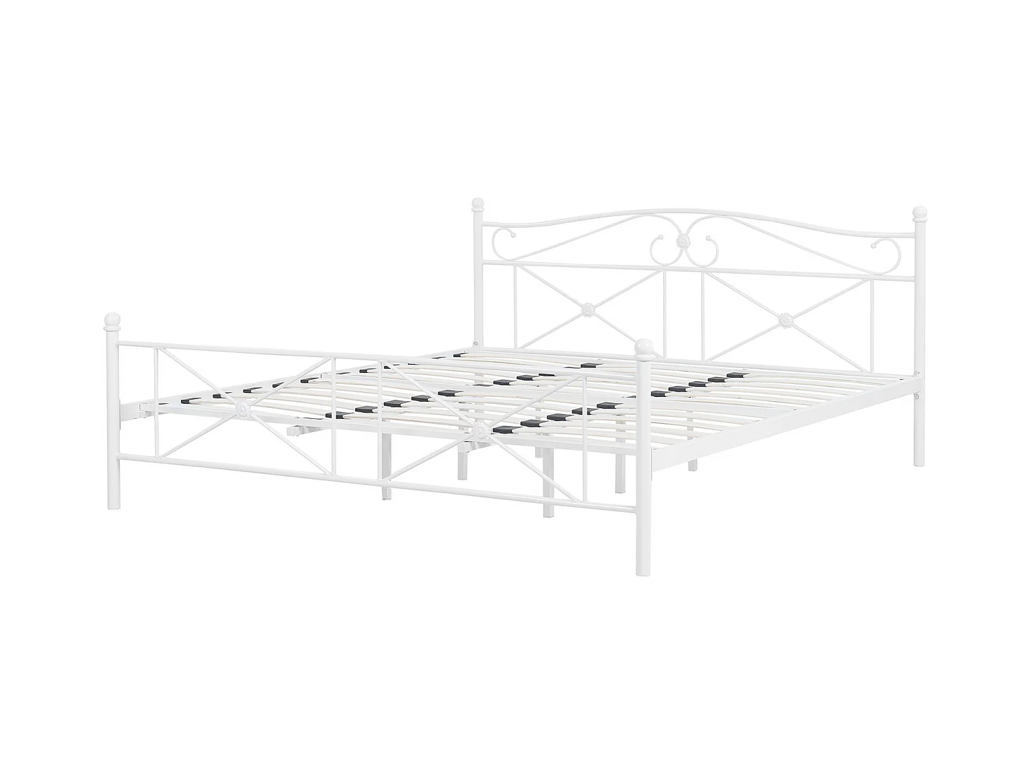 Bed Metaal RODEZ 180 x 200 cm Wit