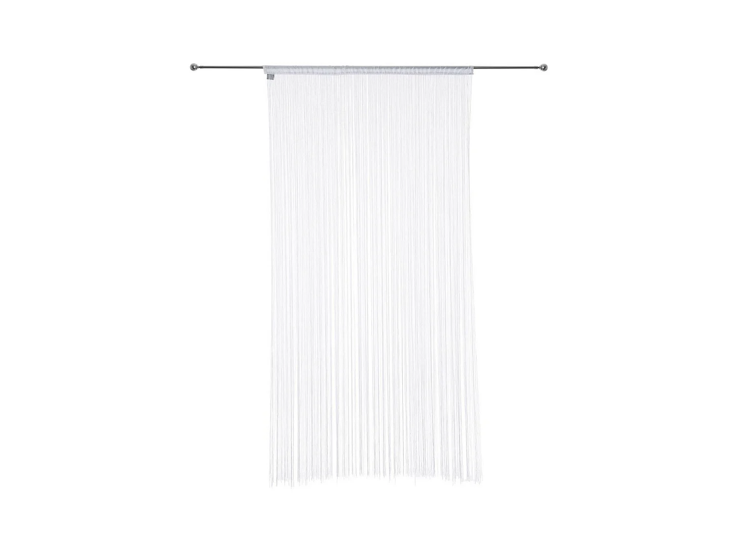 Rideau fil Blanc 90 x 200 cm densité optimale