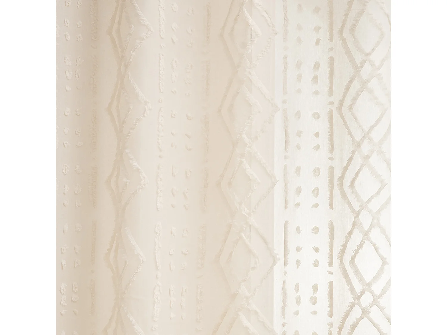 Visillo de jaquard limpio