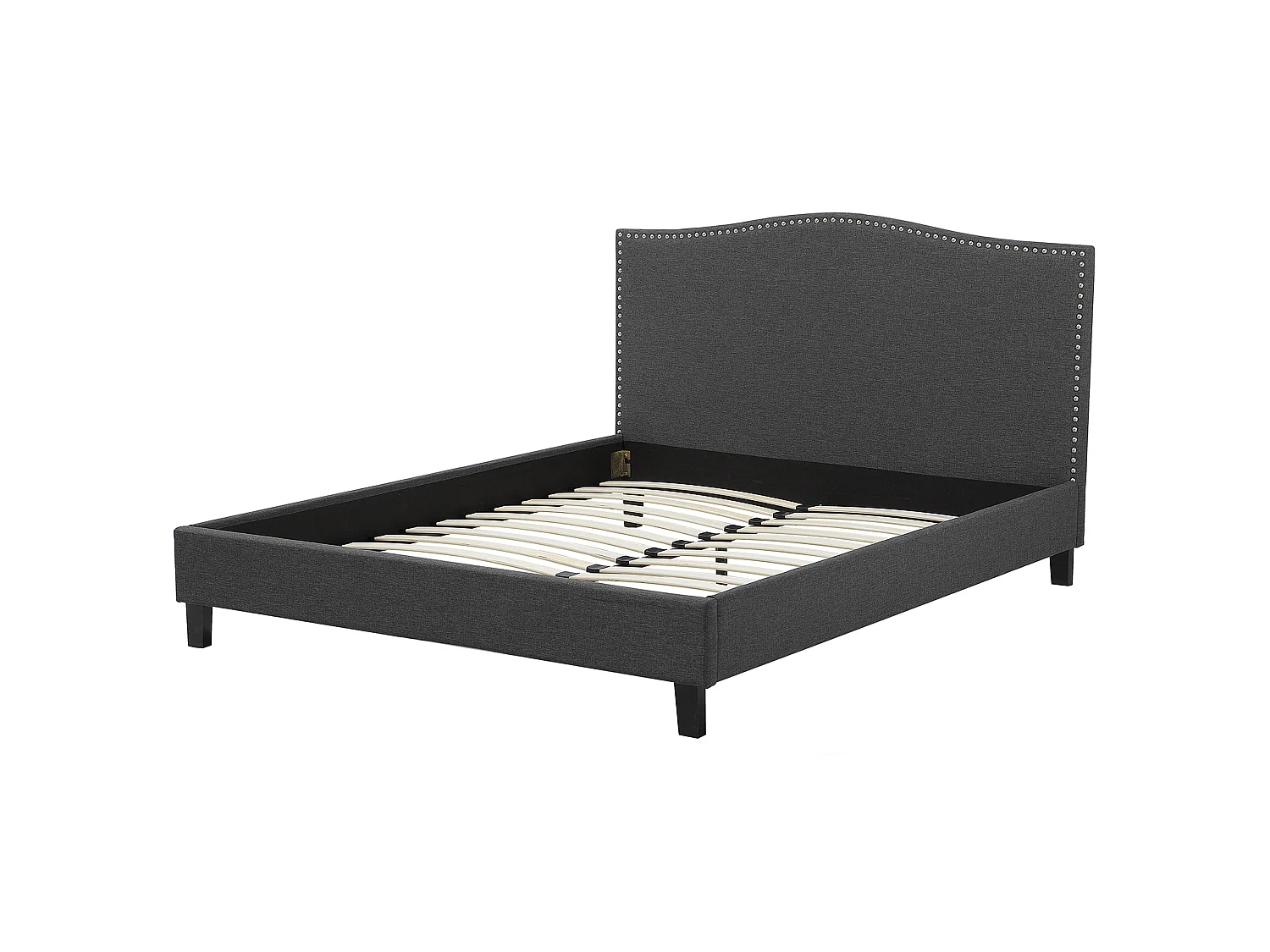 Bed Fabric MONTPELLIER 180 x 200 cm (EU Super King) Dark Grey