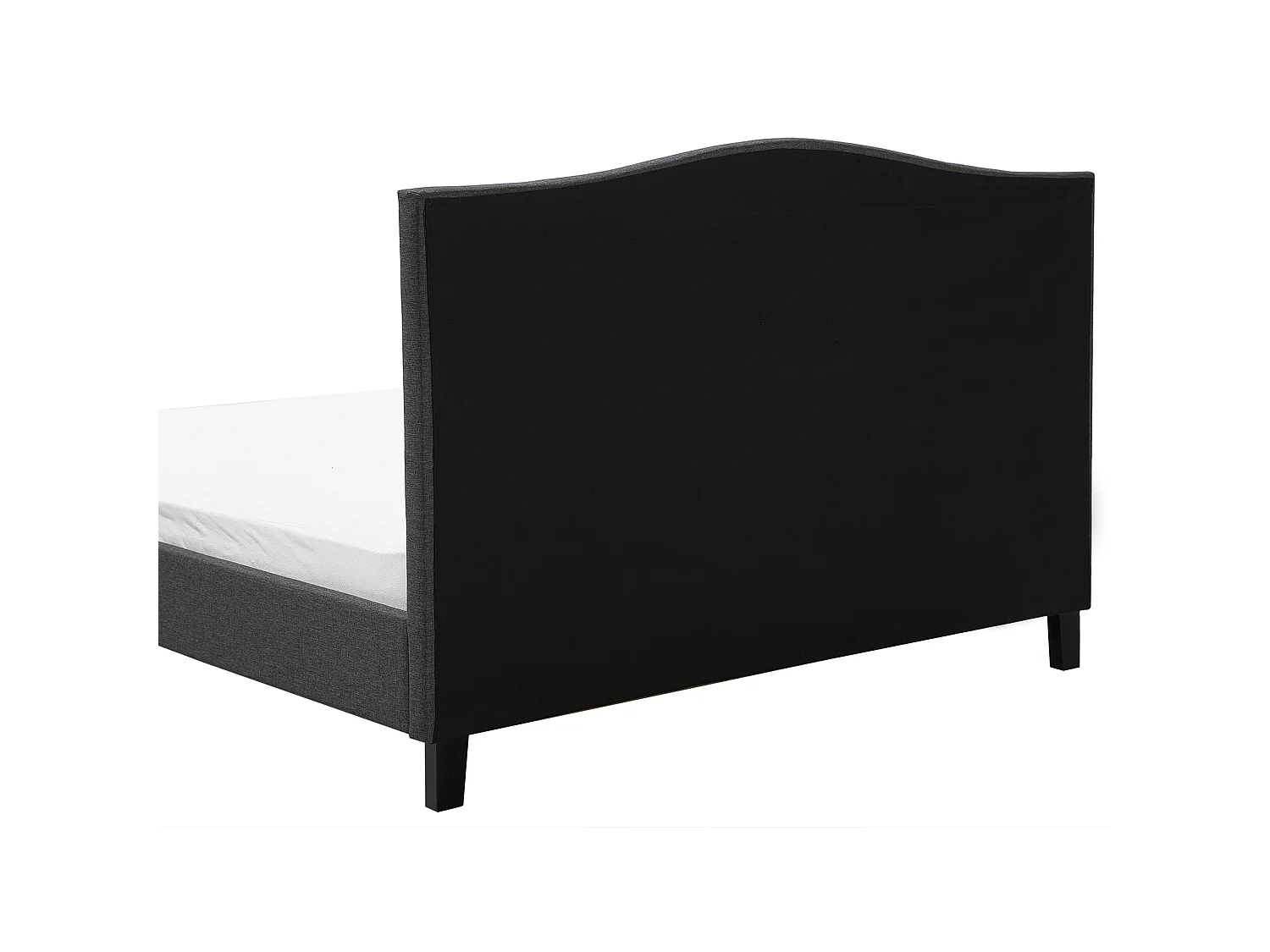Bed Fabric MONTPELLIER 180 x 200 cm (EU Super King) Dark Grey