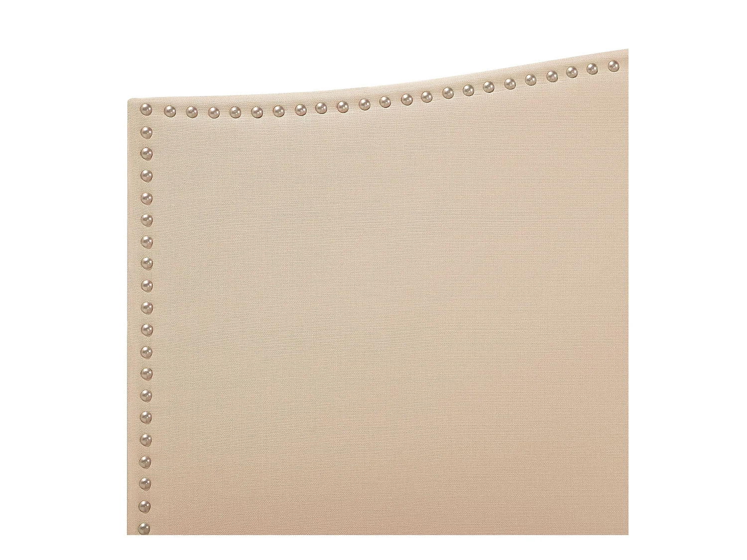Lit avec sommier Tissu MONTPELLIER 180 x 200 cm Beige