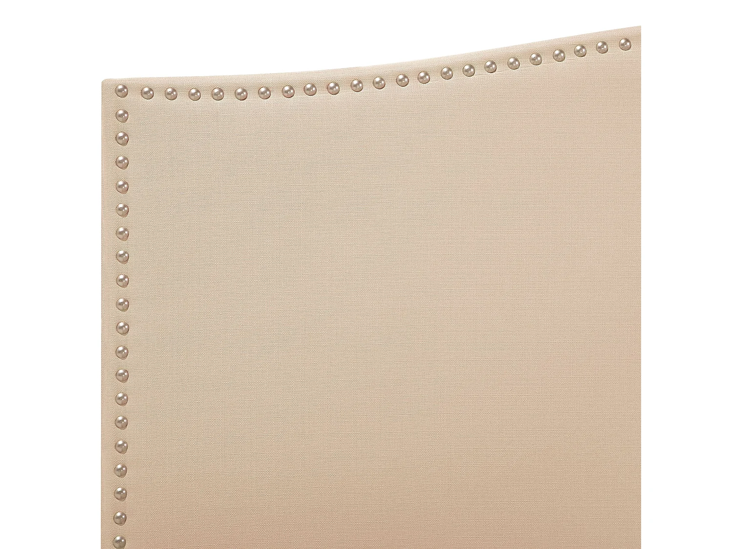 Lit avec sommier Tissu MONTPELLIER 180 x 200 cm Beige