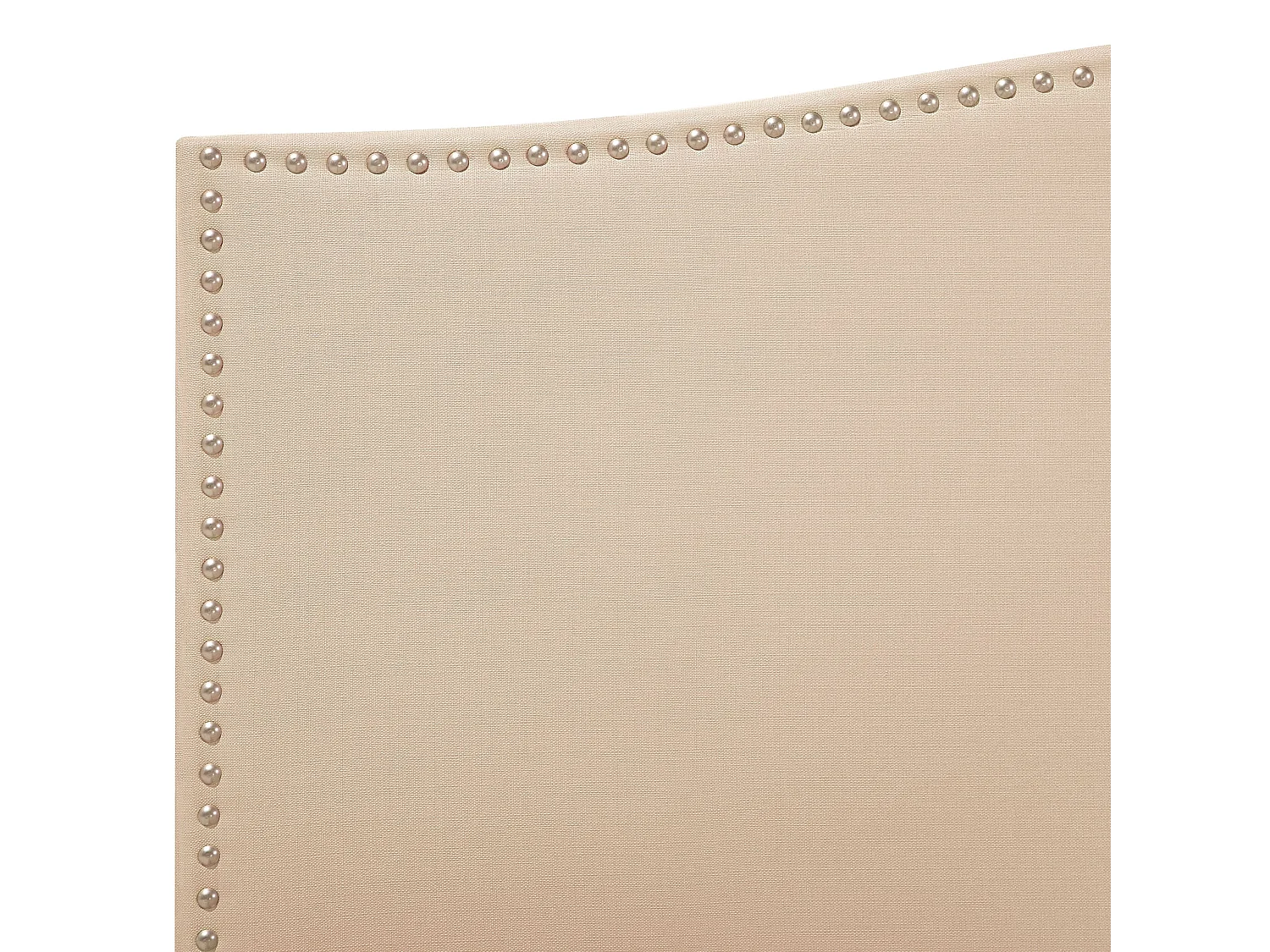 Lit avec sommier Tissu MONTPELLIER 180 x 200 cm Beige