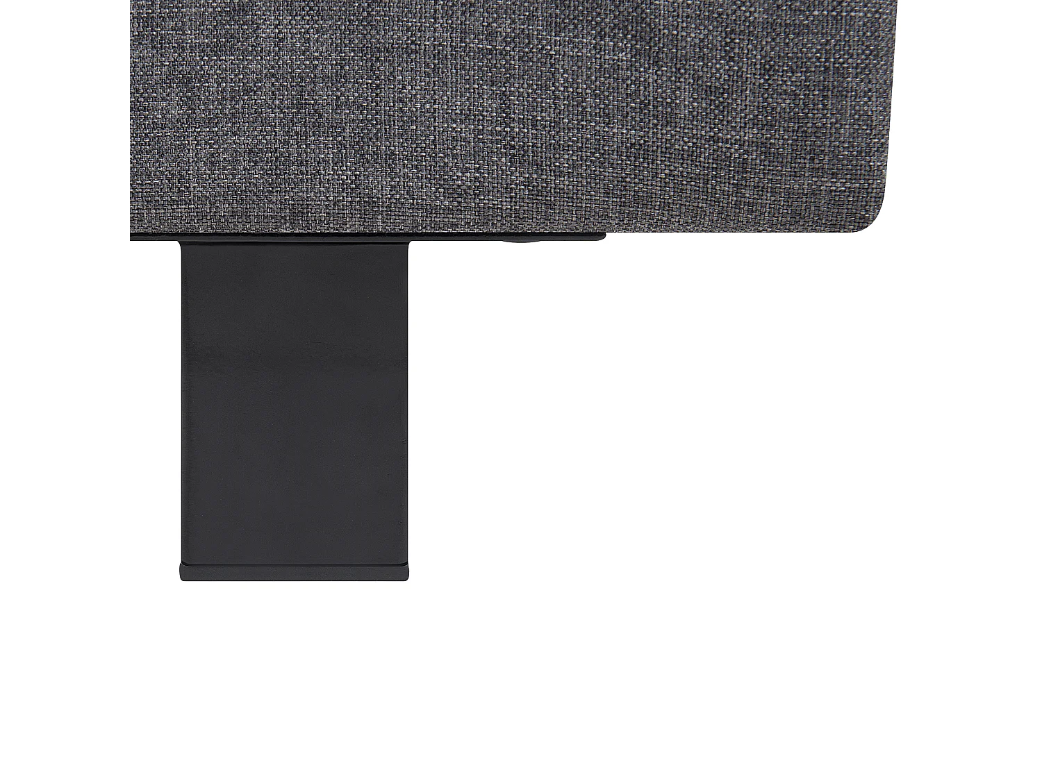 Bed Stof ALBI 160 x 200 cm Grijs