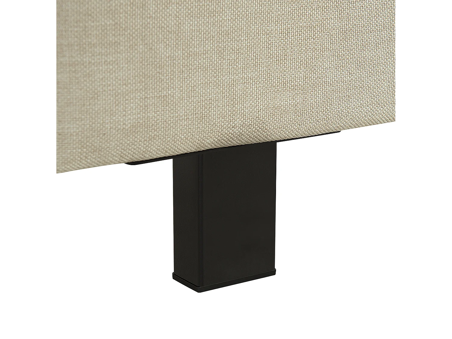 Bed Stof ALBI 180 x 200 cm Beige