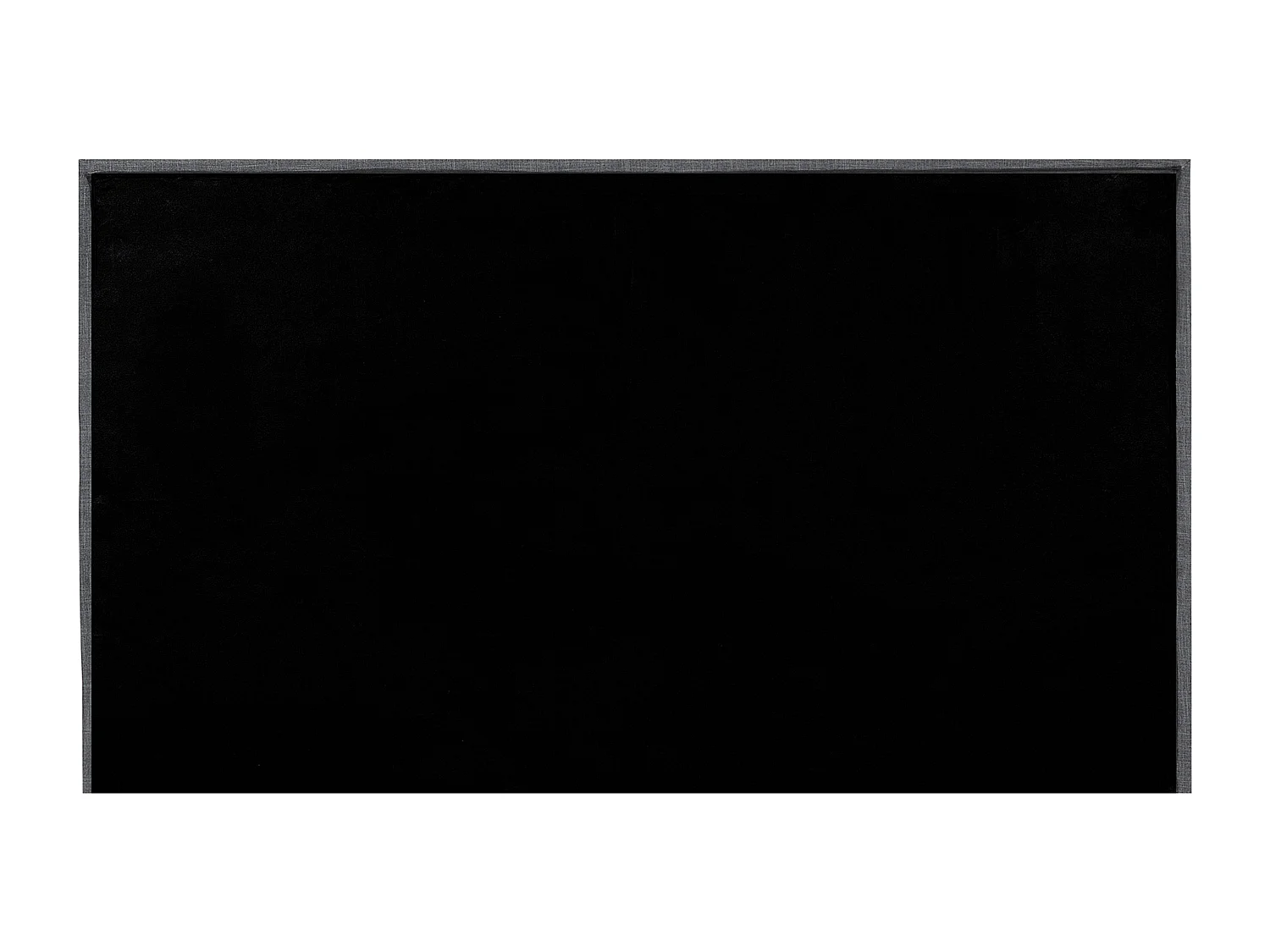 Lit avec sommier Tissu VALBONNE 180 x 200 cm Gris foncé