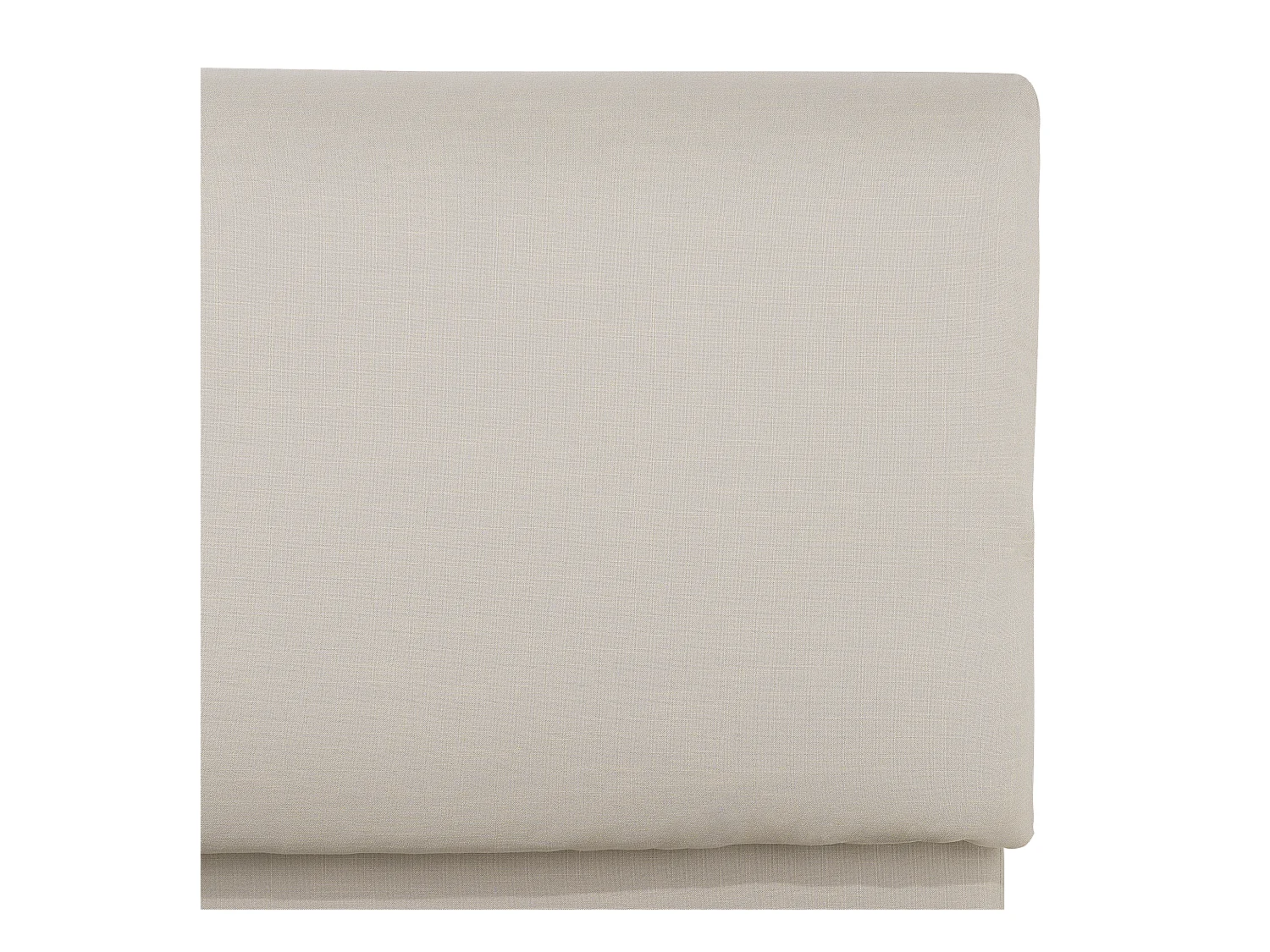 Lit avec sommier Tissu BELFORT 180 x 200 cm Beige clair