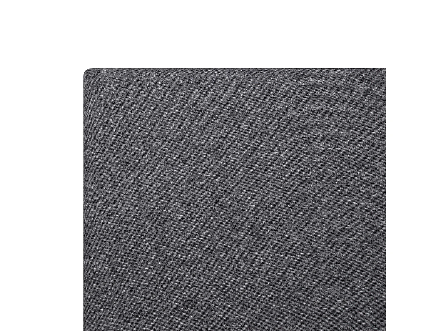 Lit avec sommier Tissu ALBI 180 x 200 cm Gris