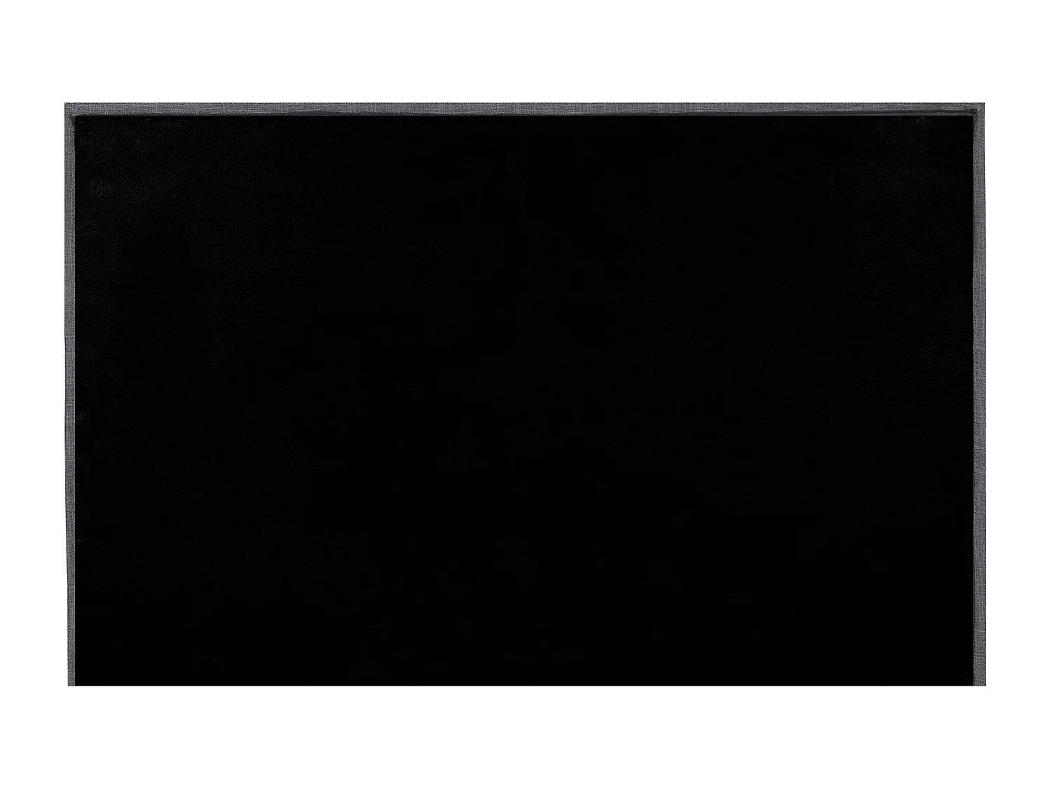 Polsterbett Leinenoptik dunkelgrau Lattenrost 160 x 200 cm Valbonne