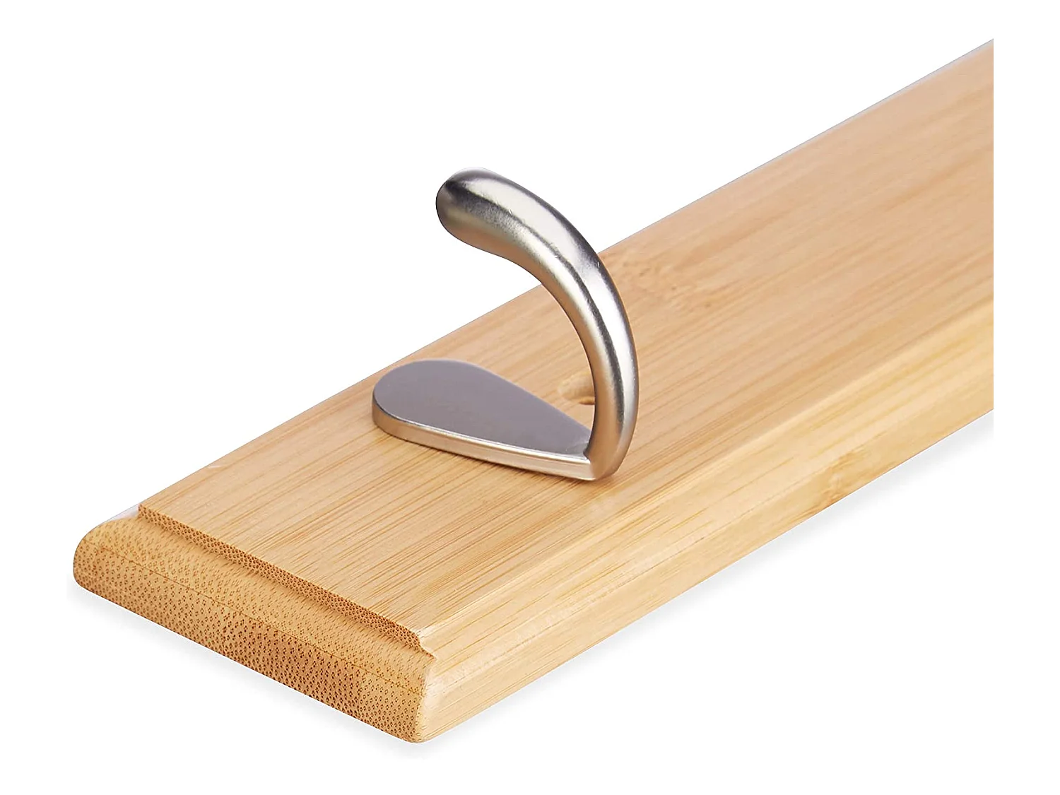 Porte-manteaux patères mural bambou bambou marron 48.5 x 5 x 6 cm 13_0002204