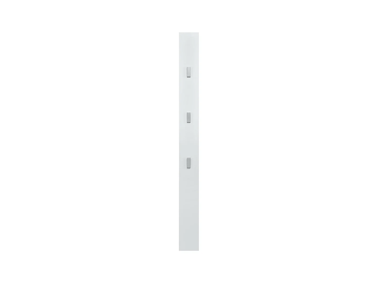 Porte manteaux garde robe blanche 170 x 15 x 2.5 cm 03_0002143