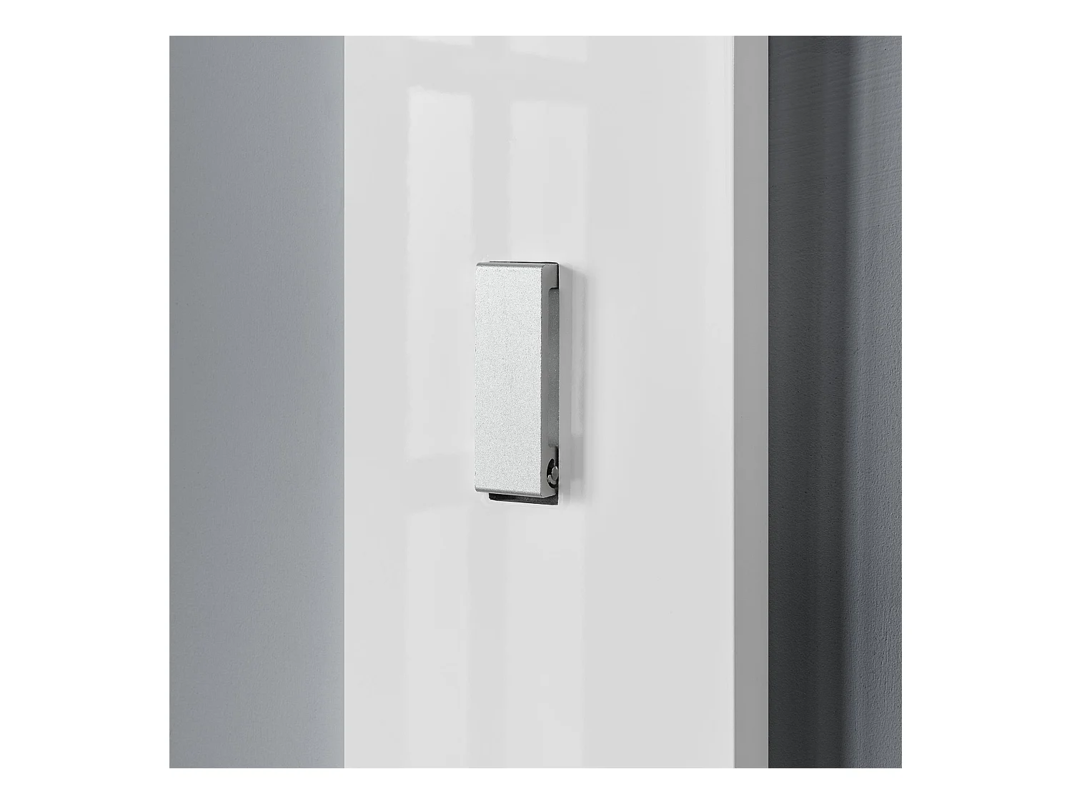 Porte manteaux garde robe blanche 170 x 15 x 2.5 cm 03_0002143