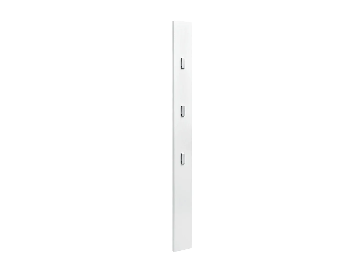 Perchero para armario 170 cm ganchos para ropa de pared panel de pared blanco 03_0002143