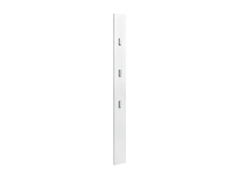 Perchero para armario 170 cm ganchos para ropa de pared panel de pared blanco 03_0002143