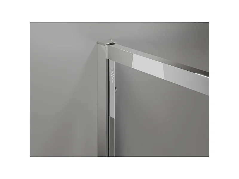 Mexen Exo Schiebeduschkabine 90 x 90 cm, transparent, Chrom - 8153-090-090-01-00