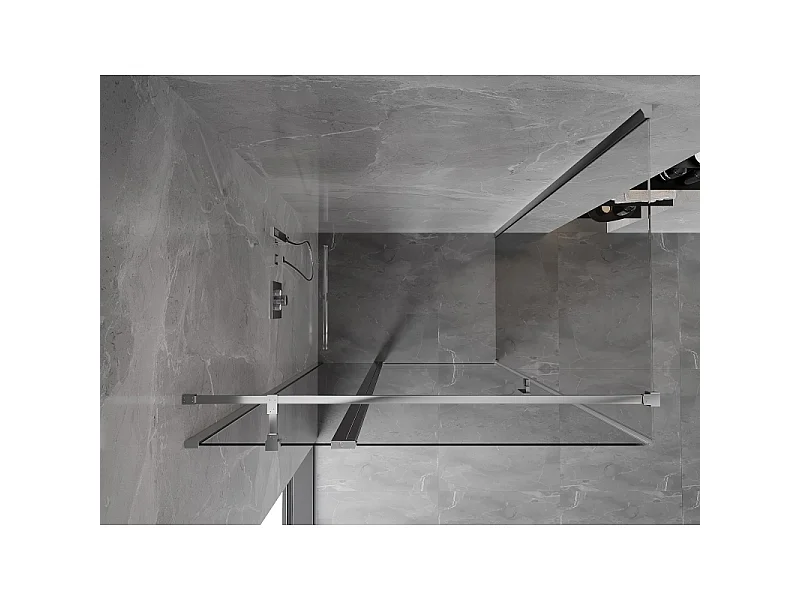 Mexen Mist T kabina prysznicowa uchylna 115 x 90 cm, transparent, chrom - 8A4T-115-090-01-00