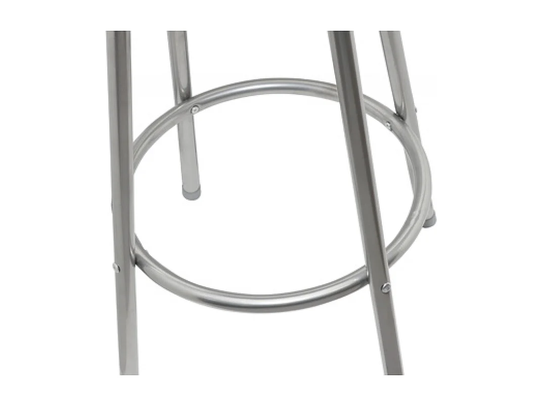 Juego de 2 taburetes de bar de madera negros diseño moderno 1202011