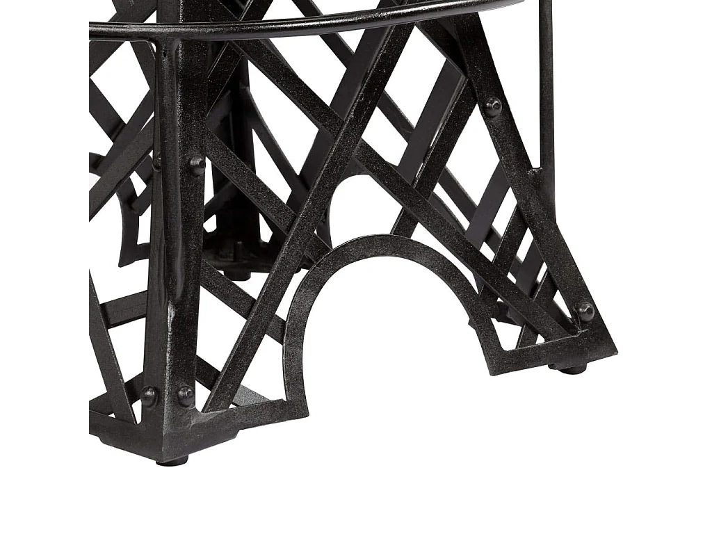 Set di due sgabelli da bar di design seduta sintetica marrone 1202122