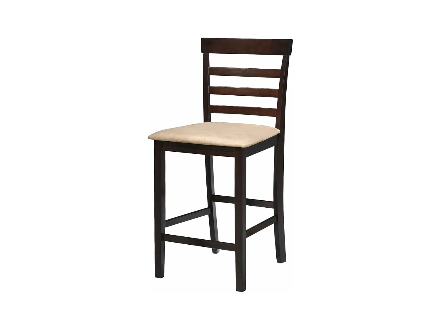Lot de deux tabourets bois beige 41 x 49 x 96 cm 1202076