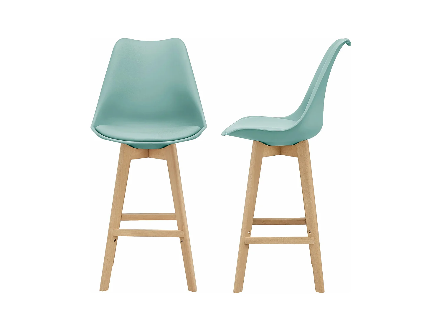 Lot de 2 tabourets 48 x 58 x 105 cm 03_0002780