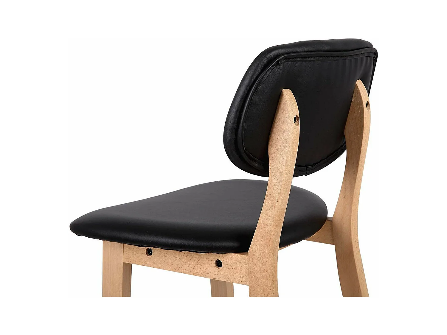 Tabourets de bar en bois marron 43 x 37.5 x 91.5 cm 19_0000449