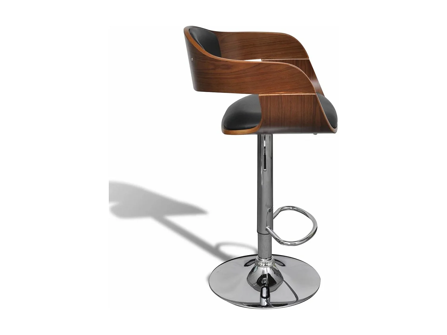 Tabouret de bar cuir cuir marron 49 x 49 x 109 cm 1202158/2