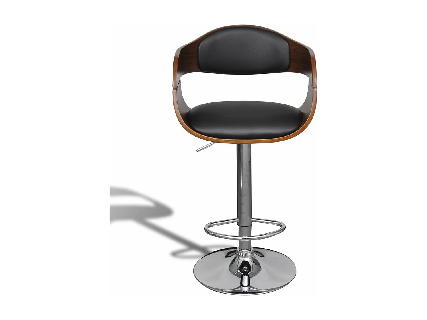 Tabouret de bar cuir cuir marron 49 x 49 x 109 cm 1202158/2