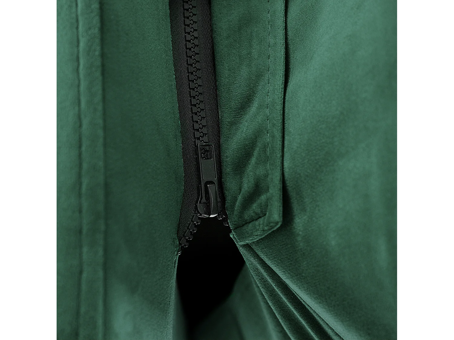 Letto Velluto MELLE 140 x 200 cm Verde smeraldo