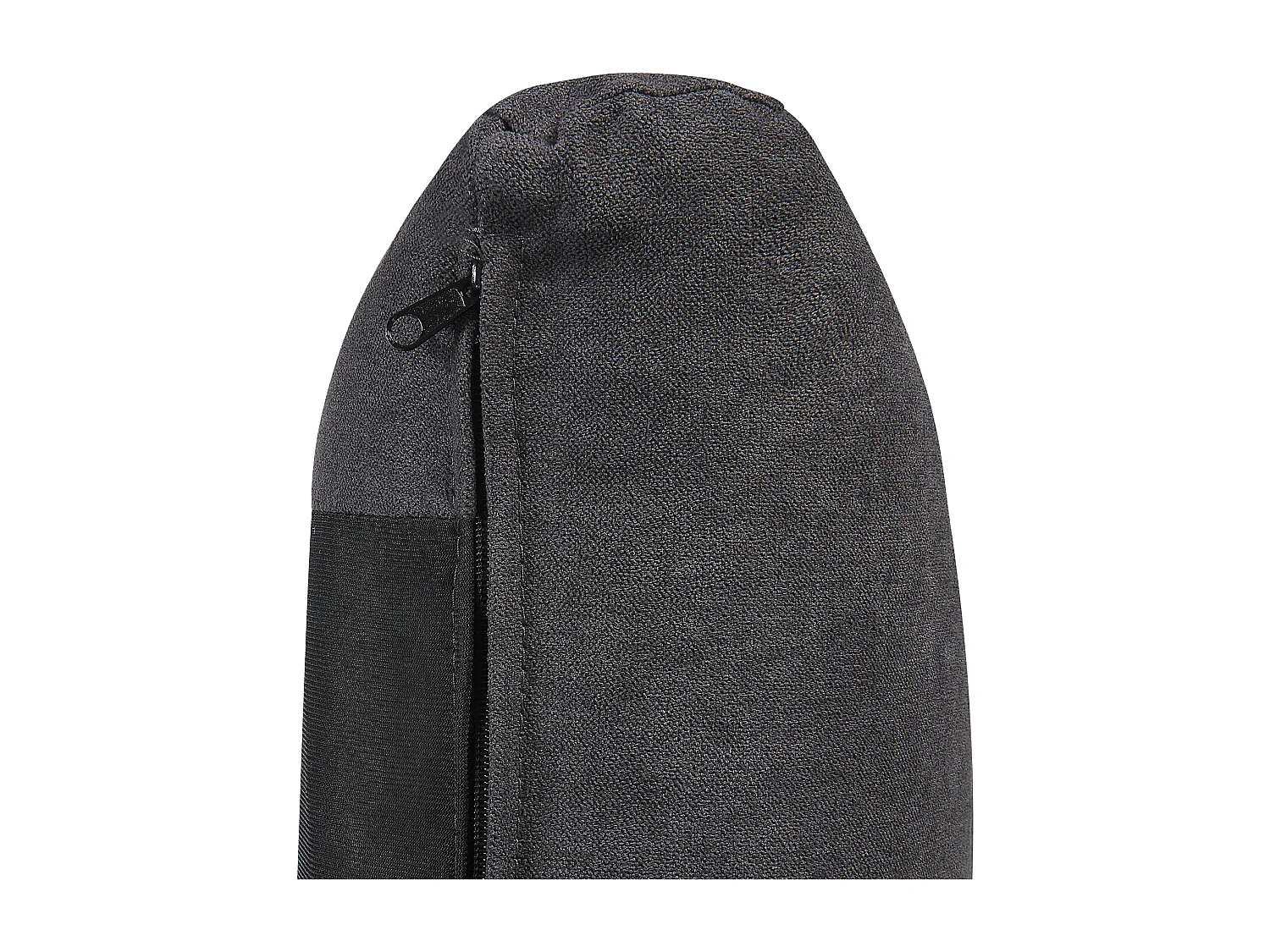 Cama Veludo MELLE 140 x 200 cm Cinzento escuro