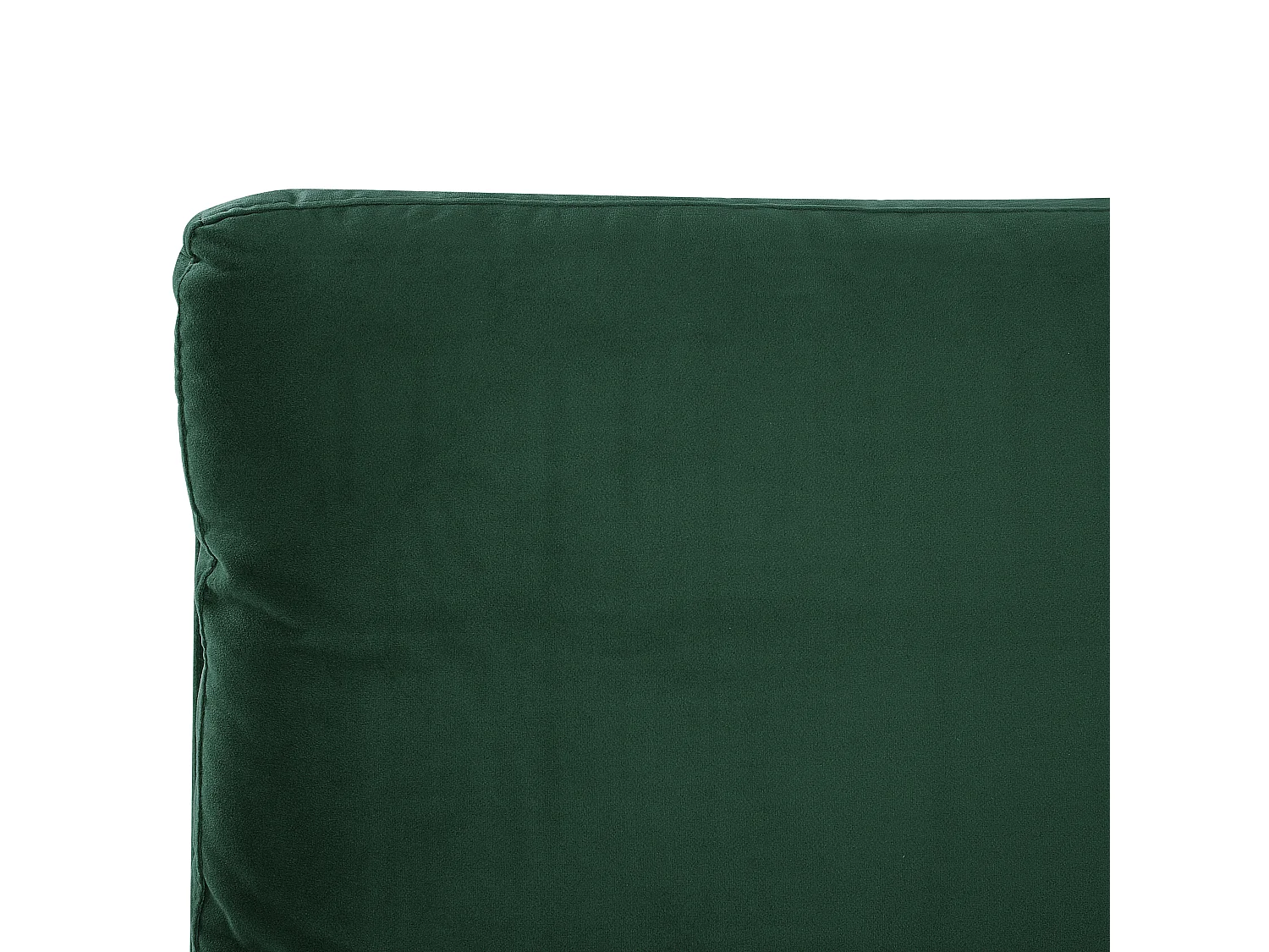 Cama Veludo MELLE 180 x 200 cm Verde esmeralda